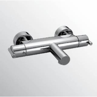 👉 Badkraan chroom modern tratto Huber Thermostatische TT.T21010.21