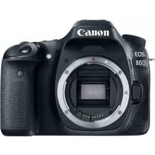 👉 Lens zwart Canon EOS 80D DSLR Camera with 18-135mm f/3.5-5.6 IS USM (Black)