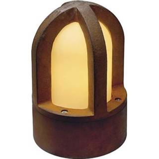 👉 Buitenlamp roestkleur cortenstaal Rusty Cone tuinlamp