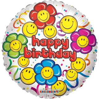 Happy birthday smile ballon