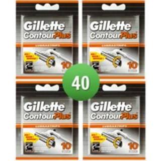 👉 Scheermesje Gillette Combi Scheermesjes Contour Plus 40 mesjes