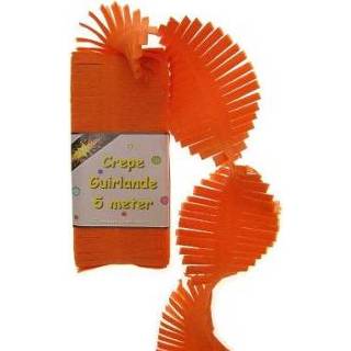 👉 Feestversiering oranje slingers