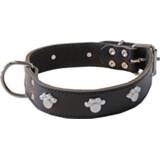 👉 Halsband bruin medium met poot donkerbruin 8712901035105