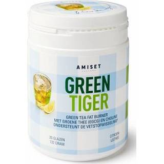 Amiset Tiger Tea Fat Burner donkergroen 30702 Donkergroen Amiset Green Tiger Tea Fat Burner 8715799307026