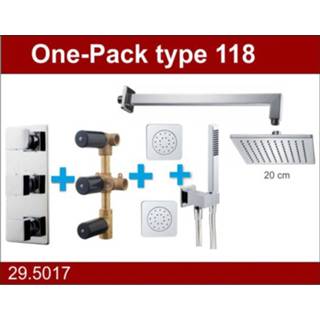 👉 Wiesbaden one-pack inbouwthermostaatset type 118 8718858071456