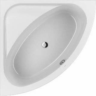 👉 Hoekbad wit Villeroy & Boch Loop Friends 140x140 cm, ovale binnenvorm, 4051202126155