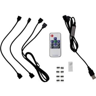 Afstandsbediening en kabel voor USB LED strips Afstandsbediening en kabel set voor USB led strips