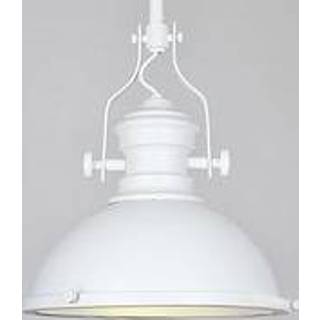 👉 Hanglamp wit Vintage Brocante Met Glazen Diffuser 32cm 7432022021023