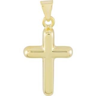 👉 Oorhanger Gouden hanger kruisje 21 x 11 mm hol 246.0127.00 8712121595953