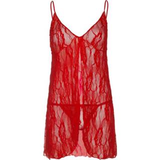 👉 Babydoll rose plus si active baby's Lace