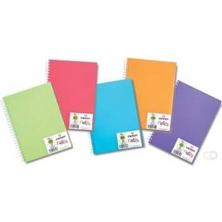 👉 Schetsboek Canson A5 met 50 vellen van 120 gr in geassorteerde kleuren 3148950030269