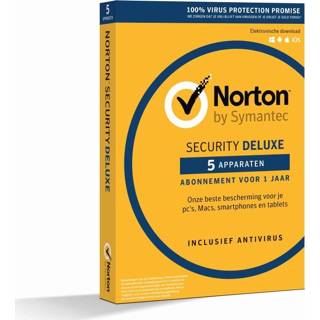Norton Security Deluxe 5 gebruikers 1338 Norton Security Deluxe 5 gebruikers