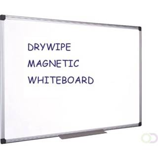 👉 Whiteboard staal Quantore 45x60cm magnetisch gelakt 8712453034779