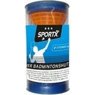 👉 SportX Power Badmintonshuttles 3stuks 8712051218854