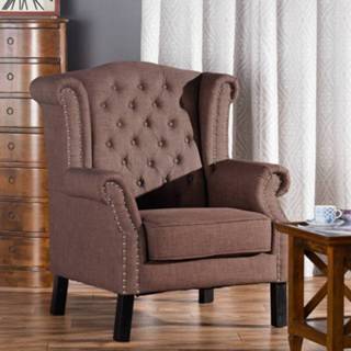 👉 Fauteuil bruin Winchester Brown 5901249846952