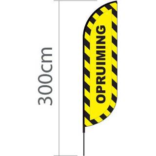 👉 S Proflag Beachflag Convex - 60x240cm OPRUIMING