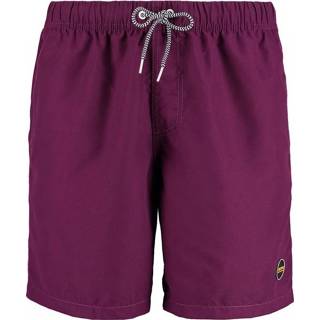 👉 Zwemshort rood polyester mannen s|m|l|xl|xxl basis collectie Shiwi Solid
