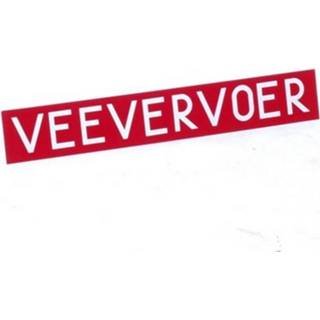 👉 Aluminium bordje Veevervoer Bord 68x11,5cm