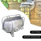 Buiten lamp grijs ES Bulley BuitenLamp E27