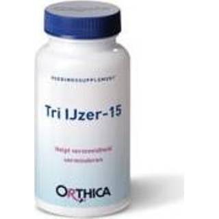 👉 Ijzer Tri 15 van Orthica : 90 tabletten