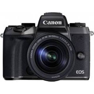 👉 Canon bsi cmos gebouwd Full HD SD zwart EOS M5 + 18-150 mm IS STM EF-Adapter