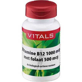 👉 Vitamine oudere B12 1000 mcg met folaat 500