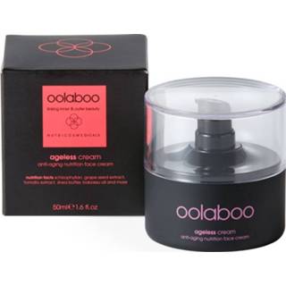 👉 Anti-veroudering creme pot beschermen droge huid herstellen pomp vochtarme verzorgen voeden hydrateren dagverzorging Oolaboo Ageless Anti-Aging Nutrition Face Cream 50ml