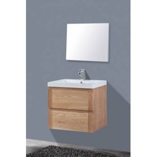 👉 Badmeubel wit Sanilux Argentini Wood White 60cm