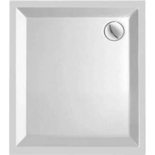 Douchebak wit acryl Bibury Quadrant Rechthoek (90x80x5cm)