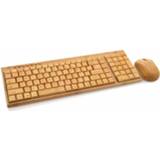 👉 Bamboe toetsenbord houten met Muis 8438473715015