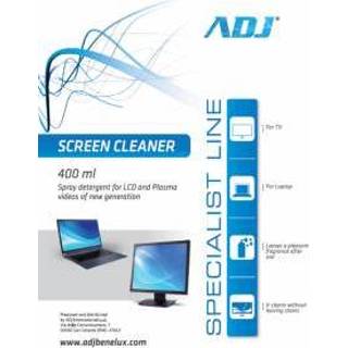 👉 ADJ 100-00024 Screen Cleaner [Spray, 400ML] - 8058773834263