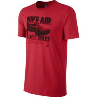 Shirt rood Nike Air Max T-shirt Red