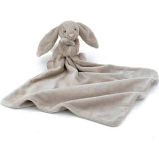 👉 Knuffeldoek beige Jellycat bashful bunny - 33 cm