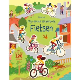 👉 Stickerboek Uitgeverij usborne mijn eerste fietsen