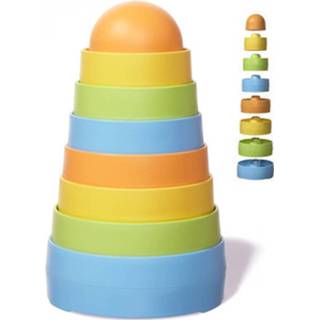 Green Toys stapelblokken - gerecycled 1800312 Stapel blok Green toys stapelblokken - gerecycled