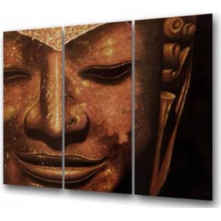 👉 Olieverf medium schilderij Boeddha Bong