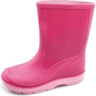 👉 Regen laarzen meisjes roze Girls regenlaarzen basic pink