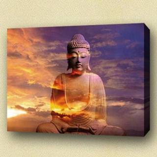 Olieverf medium schilderij Boeddha Tourai