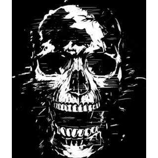 👉 Sweat shirt male zwart 5XL xxxxxl Balazs Solti Skull Sweatshirt - Black