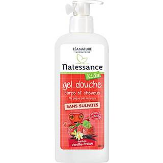Natessance - Shampoo Douche kids aardbeien vanille Cosmetica> Bad kinderen new 1333226 Shampoo Cosmetica> Bad kinderen Natessance - Douche Kids aardbeien & vanille 3517360003963