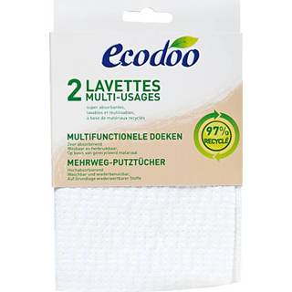 👉 Schoonmaakdoekje schuursponzen Ecodoo Multifunctionele Schoonmaakdoeken 3380380064272