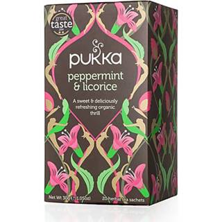 👉 Thee Pukka Peppermint & Licorice 20 zakjes 5060229011107