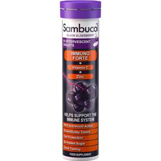 Sambucol Effervescent Immuno Forte, 15 Tablets vrouwen SEI15T Vrouwen Sambucol Effervescent Immuno Forte (15 Tablets) 5060216560458