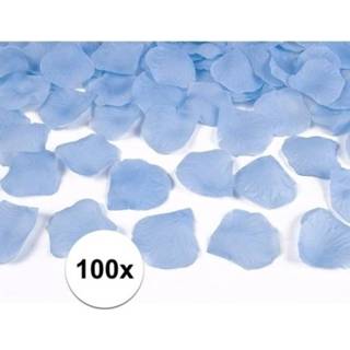 👉 Rozenblaadje blauwe small Lichtblauwe rozenblaadjes 100 stuks