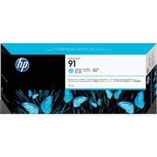 👉 HP - C9470A - 91 - Inktcartridge licht cyaan