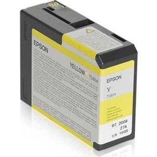 👉 Inktcartridge geel Epson - C 13 T 580400