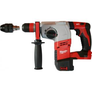 Milwaukee Li-Ion accu SDS-plus combihamer snelspanboorkop body HD18 HX-0 56387 Combihamer Milwaukee HD18 HX-0 18V Li-Ion accu SDS-plus + snelspanboorkop body? 2,4J 4002395239689
