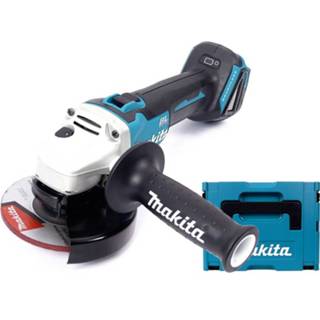 👉 Haakse slijper Makita DGA506ZJ 18V Li-Ion Accu body in Mbox - 125mm koolborstelloos softstart