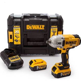 👉 Accu slagmoersleutel DeWalt DCF899P2 18V Li-Ion set (2x 5.0Ah accu) in koffer - 1625Nm 1/2