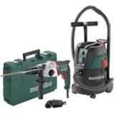 Metabo Combihamer in koffer, KHE 2650&Alleszuiger bouwstofzuiger, asa PC + stofafzuigadapter, DDE 14 combiset - l-klasse 690890000 81742 Combihamer Metabo 690890000 in koffer (KHE 2650)&Alleszuiger / bouwstofzuiger (ASA 25 L PC) + Stofafzuigadapter (DDE 14) combiset - 1250W L-klasse 25L 4007430280428